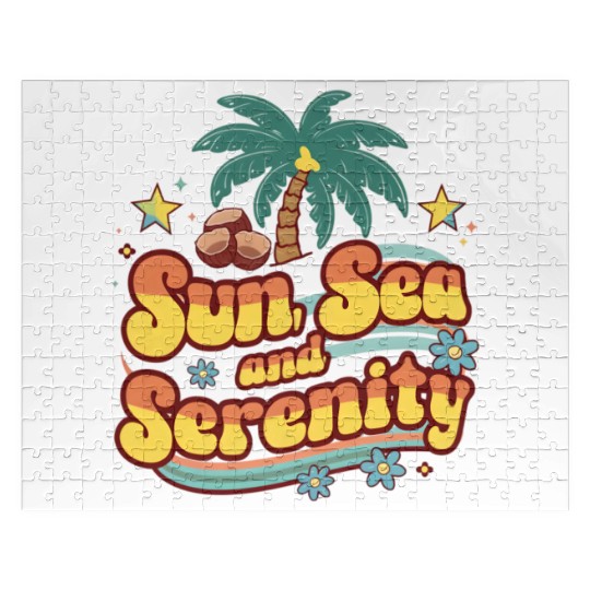Sun Sea And Serenity Jigsaw Puzzles
