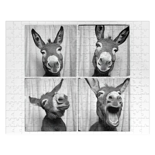 Laughing Donkey Quirky Farming Jigsaw Puzzles