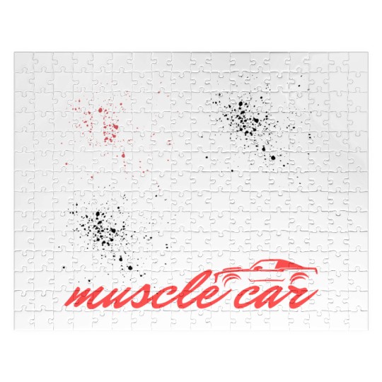 I don't snore, I dream I'm a muscle car Jigsaw Puzzles