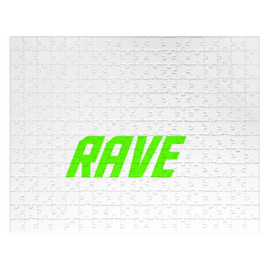 Eat Sleep Rave Repeat Daily Dance Music Party Life Jigsaw Puzzles