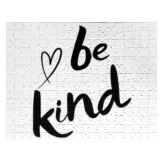 Be Kind T- Jigsaw Puzzles.Cute Graphic.Funny
