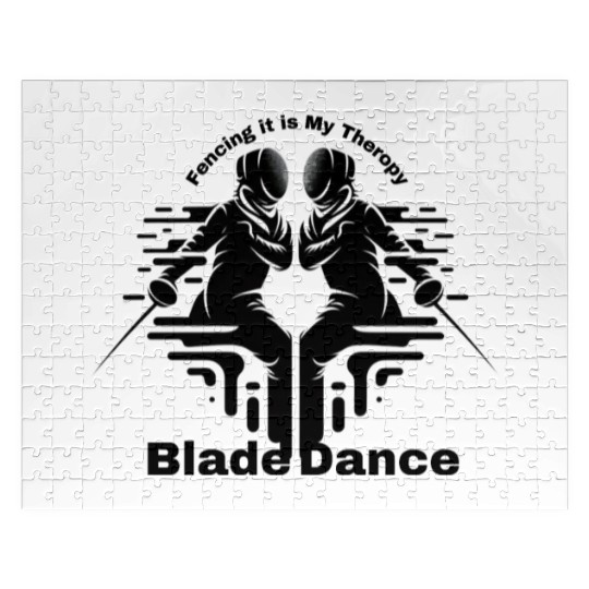 Fencing it is My Theropy Jigsaw Puzzles