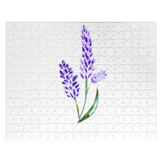 Lavender Flowers, Keen Gardner, Flower lover Jigsaw Puzzles