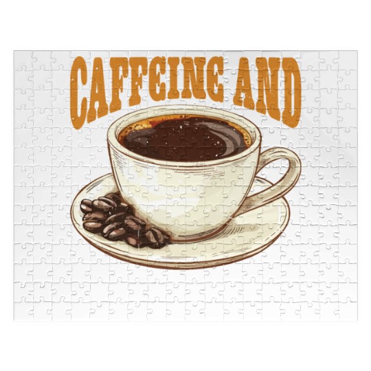 Caffeine And Kindness 6 Jigsaw Puzzles