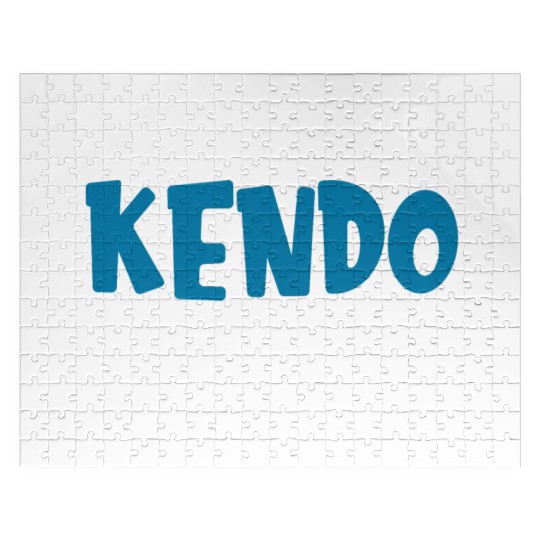 Kendo Beat Them With Sticks Ninjutsu Fencing Jigsaw Puzzles