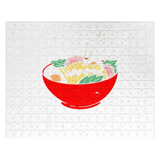 Send Noods Funny Japanese Ramen Noodle Jigsaw Puzzles