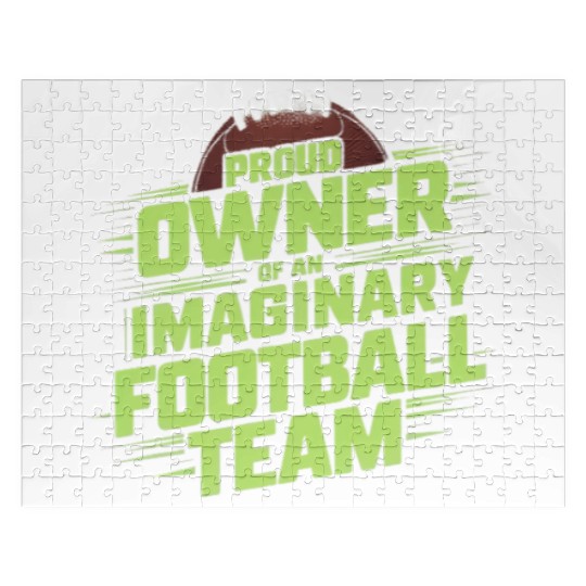 FUNNY FANTASY FOOTBALL IMAGINARY FOOTBALL TEAM Jigsaw Puzzles