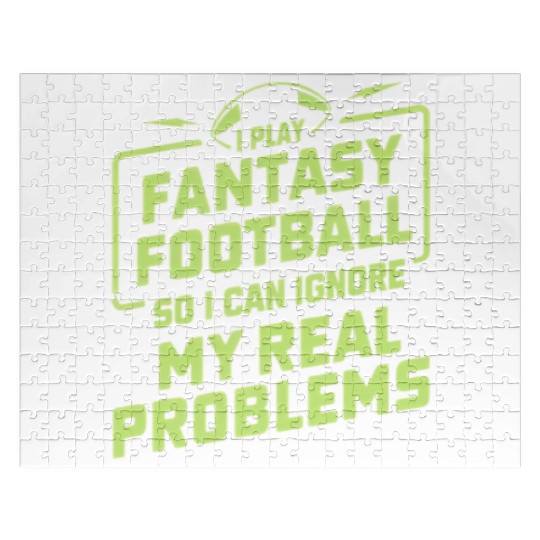 FUNNY FANTASY FOOTBALL Jigsaw Puzzles