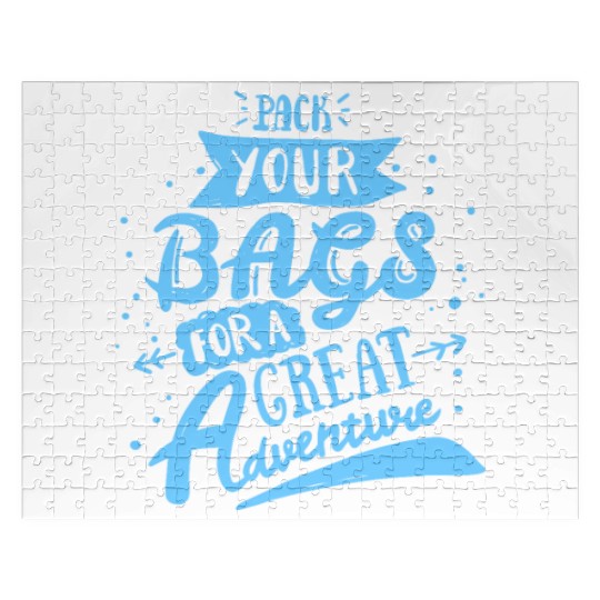 Pack Your Bags for A Great Adventure Summer Jigsaw Puzzles