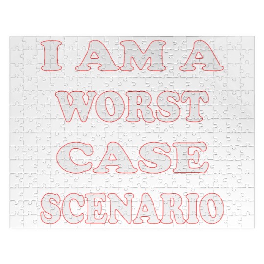 I Am A Worst Case Scenario LIKE US ON FACEBOOK Jigsaw Puzzles
