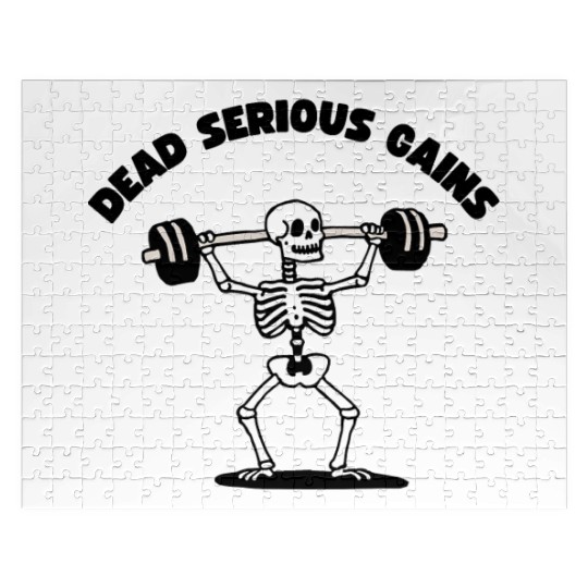 Gym Skeleton Jigsaw Puzzles