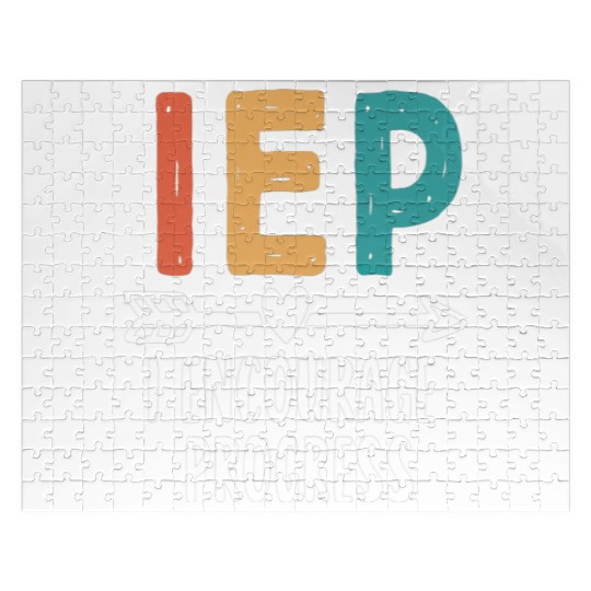 IEP I Encourage Progress Special Education Teacher Jigsaw Puzzles