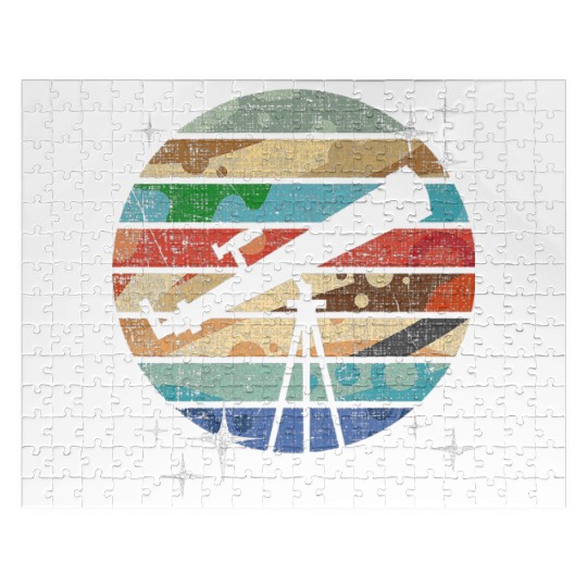 Planets Of Solar System Telescope Astronomy Jigsaw Puzzles