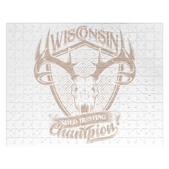 Wisconsin Shed Hunting Champion Jigsaw Puzzles