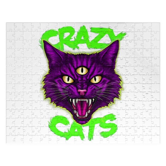 CRAZY CAT Jigsaw Puzzles