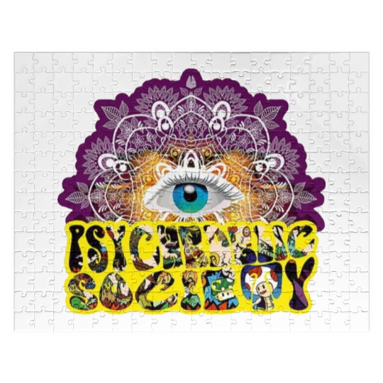 Psychedelic Society Jigsaw Puzzles