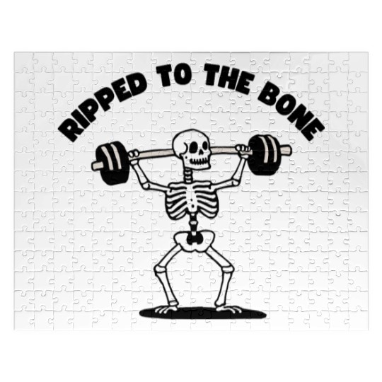 Ripped to the Bone Jigsaw Puzzles