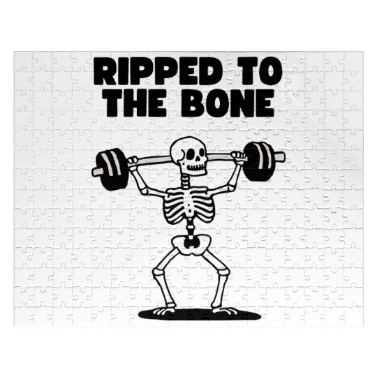 Ripped to the Bone Jigsaw Puzzles