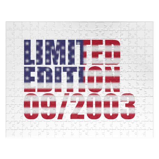 21st birthday Limited Edition USA 09/2003 Jigsaw Puzzles