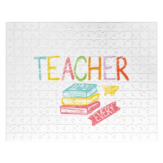 Retired teacher every child left behind Jigsaw Puzzles