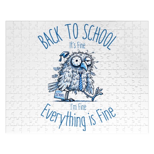 Back to School | Funny Teacher Appreciation Gifts Jigsaw Puzzles