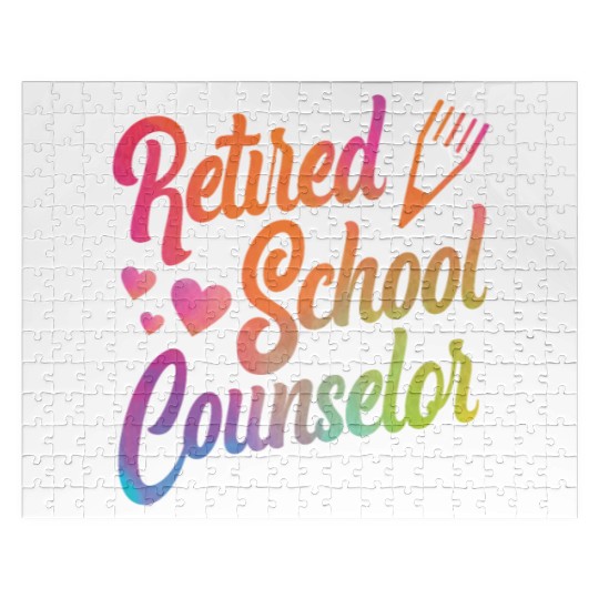 School Counselor Retired Jigsaw Puzzles