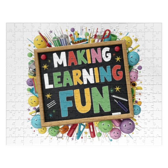 back to school Jigsaw Puzzles design for boy and girls