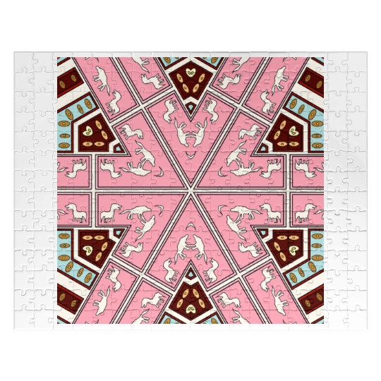 eyes on nature mandala Jigsaw Puzzles