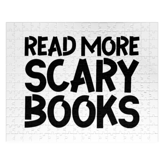 Read More Scary Books Jigsaw Puzzles