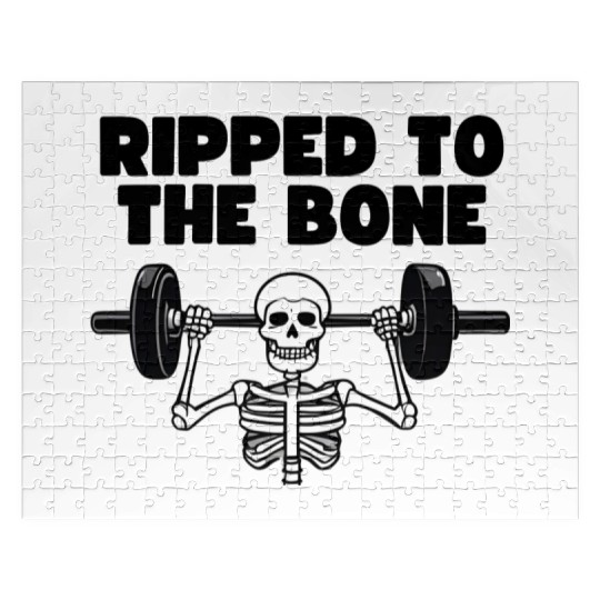 Ripped to the Bone Jigsaw Puzzles