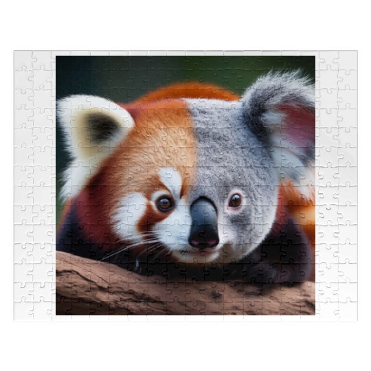 The red panda-koala Jigsaw Puzzles