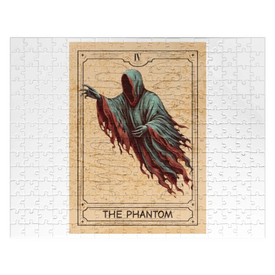 Ghost Halloween Ghost Tarot Card Ghost Scary Ghost Jigsaw Puzzles