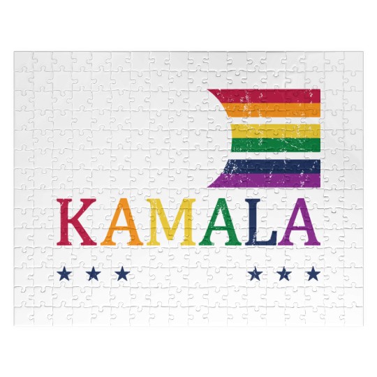 JO Kamala Harris 2024 Presidential Election Jigsaw Puzzles