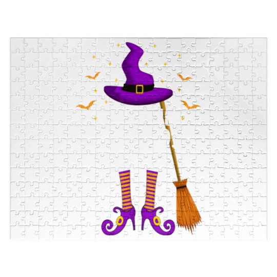 Im The Cheetos Witch Funny Cheetos Halloween Jigsaw Puzzles
