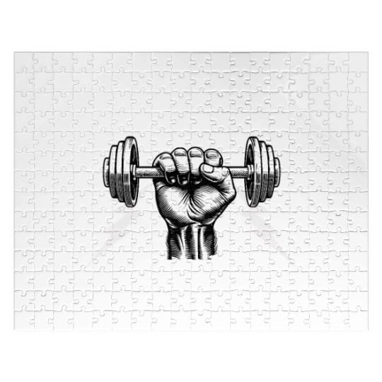 Work Out Now Wine Later On Gym Workout Jigsaw Puzzles