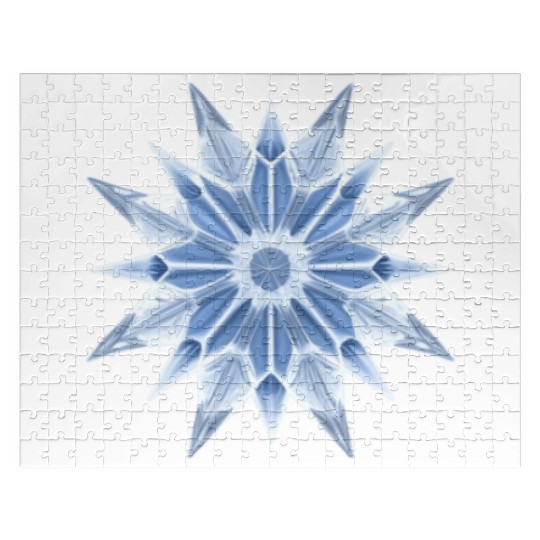 Ice Crystal Jigsaw Puzzles