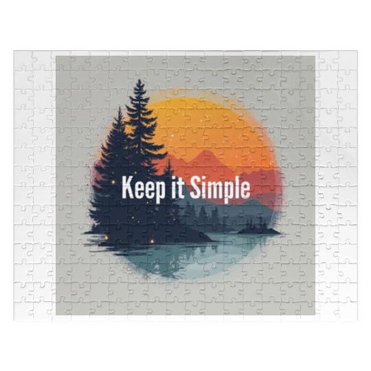 keep it simple trends Jigsaw Puzzles