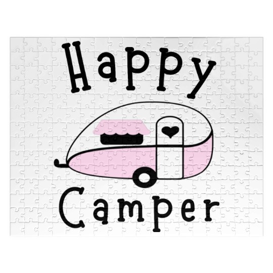 Happy Camper - Camping Jigsaw Puzzles