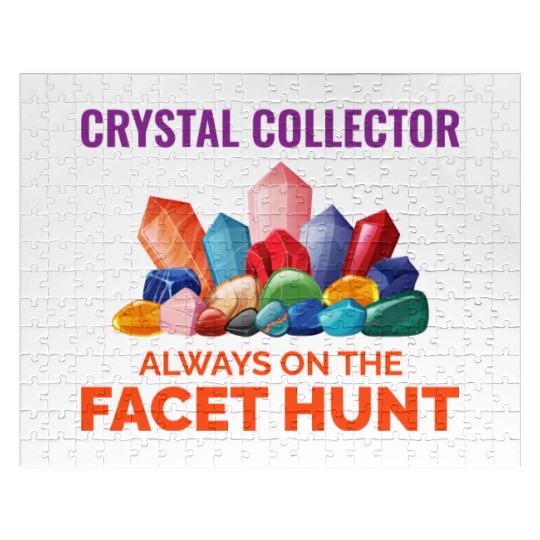 Crystal Collecting Rock Hunting Mineral Collector Jigsaw Puzzles