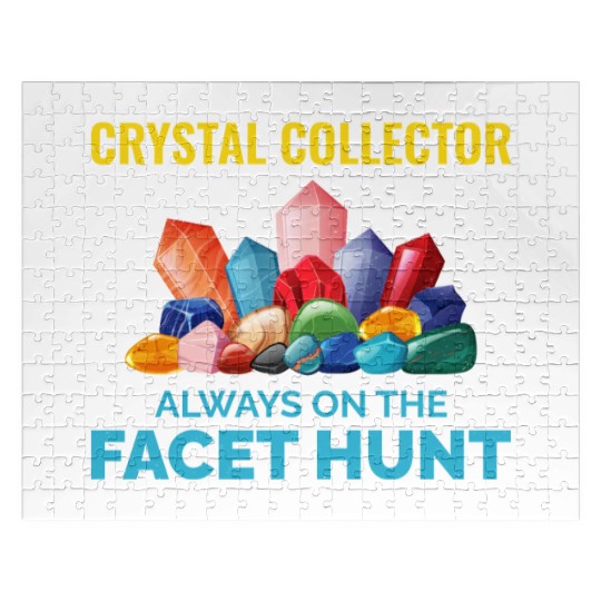 Crystal Collecting Rock Hunting Mineral Collector Jigsaw Puzzles
