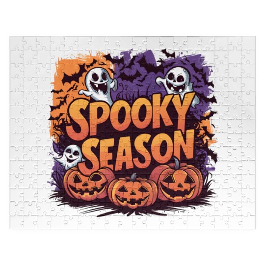 Spooky Season Vibes Jigsaw Puzzles