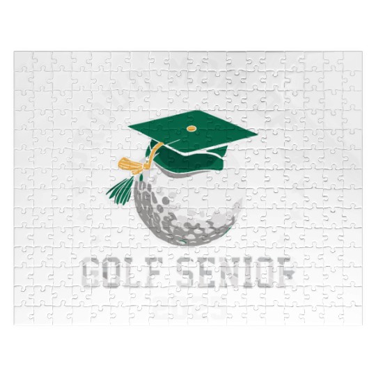 Proud mom of a golf senior class of 2025 matching Jigsaw Puzzles