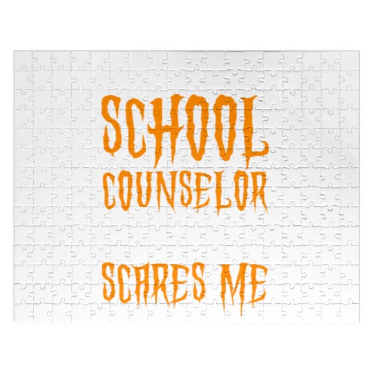 School Counselor Mom Halloween I'm Jigsaw Puzzles