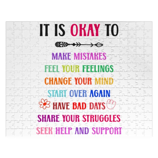 School Counselor It Is Okay To Jigsaw Puzzles