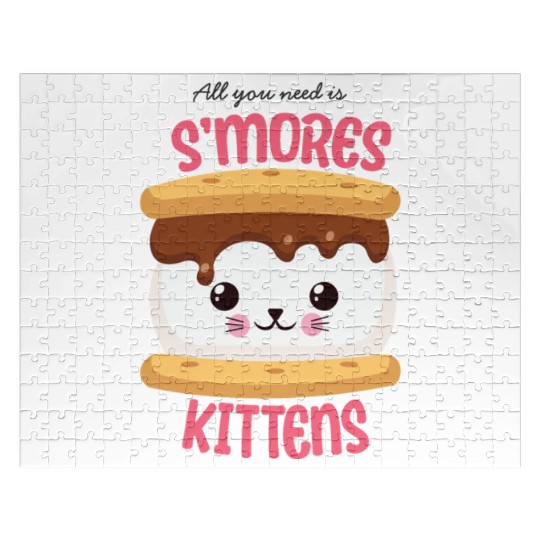 All You Need Is S'mores Kittens Jigsaw Puzzles