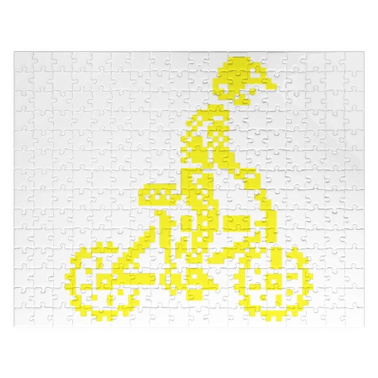 BMX Bike Bandits ZX Spectrum 8-bit Jigsaw Puzzles