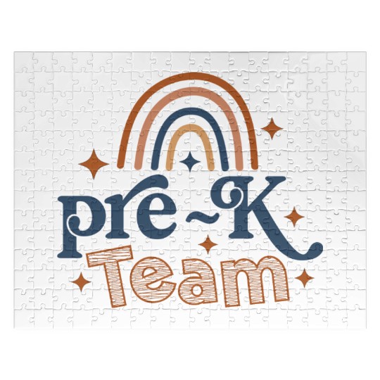 Pre-K Team - Preschool Teacher Jigsaw Puzzles