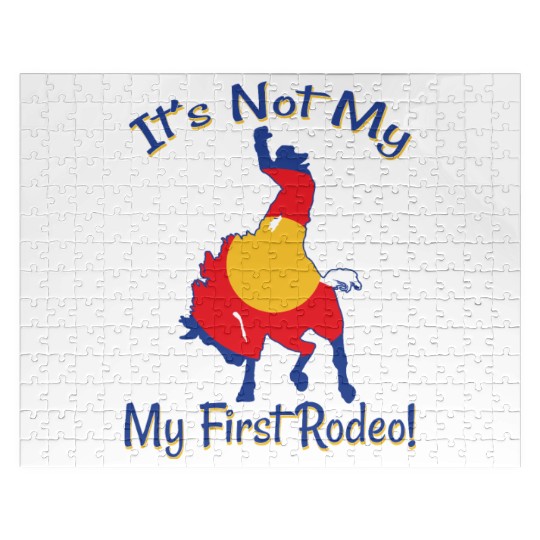 It's Not My First Rodeo Horse Jigsaw Puzzles