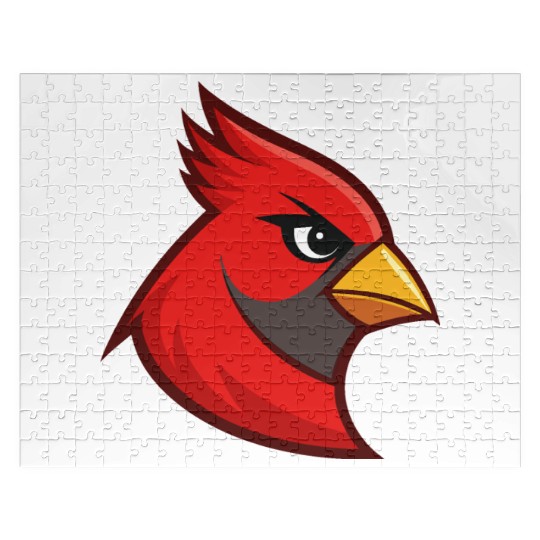 Cardinal Head for Jigsaw Puzzles