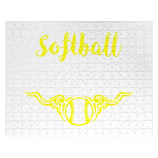 Softball Momma Mom Funny Mommy Mother's Day Jigsaw Puzzles